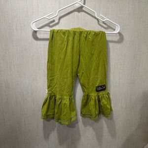 Matilda Jane Lime Green Ruffle Pants